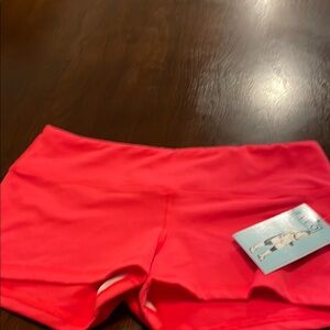 Fleo Vibrant Pink Athletic Shorts